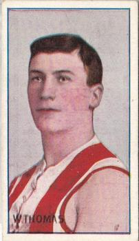 1907-08 Sniders and Abrahams Australian Footballers - Victorian League Players Series D #NNO William Thomas Front